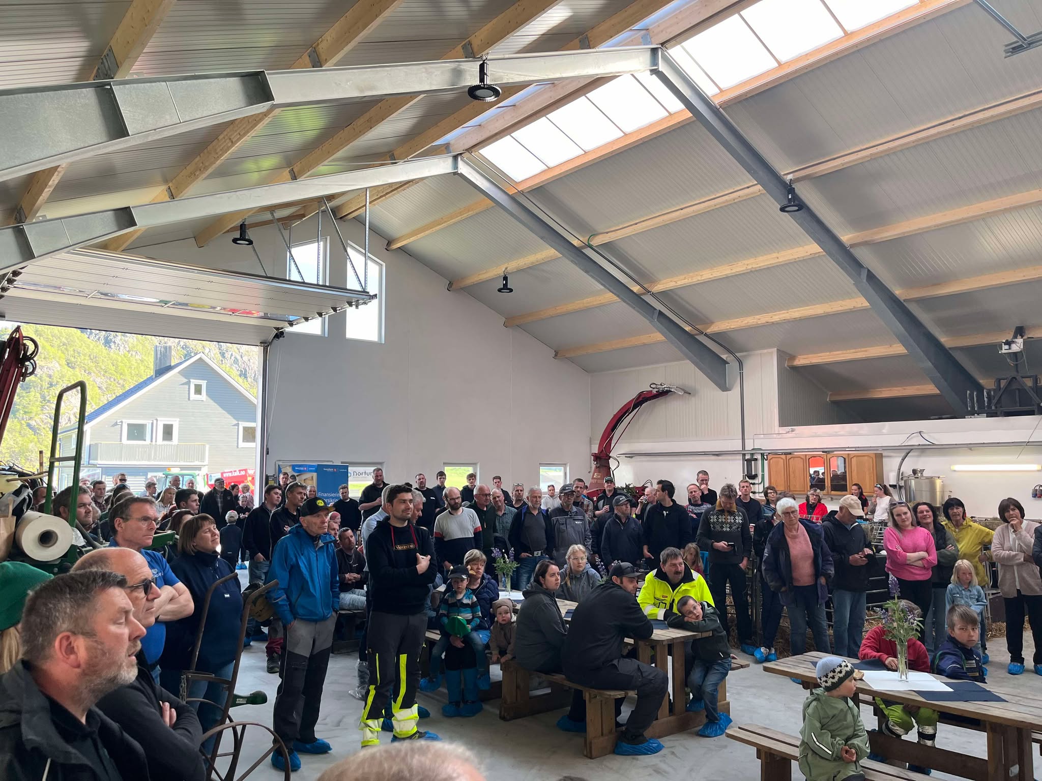 Nytt løsdriftfjøs i Bjerkreim