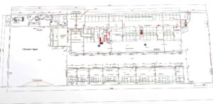 Ammekufjøs med stort maskinrom hos Espen Bjerkreim, mai 2025