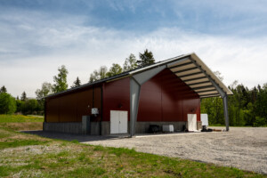 Lagerbygning for Kristoffer Modell. Eidsvoll 2025