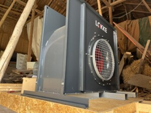 Plantørke hos Kjell Ove Hovde. Vikersund, 2025