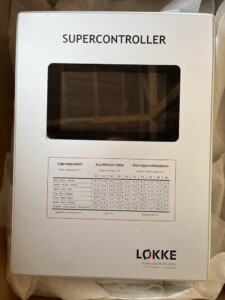 Løkkes Supercontroller i plantørke hos Kjell Ove Hovde. Vikersund, 2025