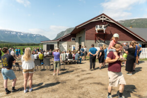 Åpning av Hugsotte gårdsmeieri i Skjåk, lørdag 14. juni 2025