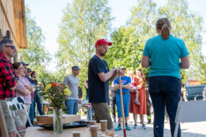 Åpent fjøs hos Ola Holst. Alvdal, 2025