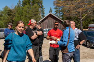 Åpent fjøs hos Ola Holst. Alvdal, 2025