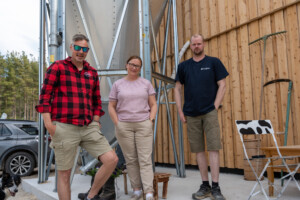 (F.v) Lars Ola Johnsen, Mona Murud og Ola Holst. Alvdal 2025