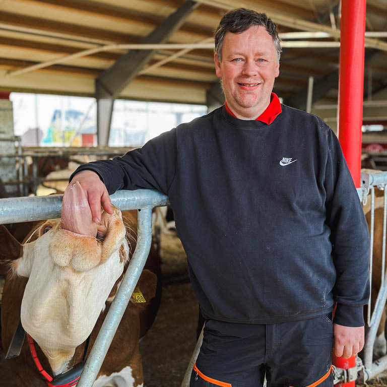 Slik dobler Arne-Morten Husand melkeproduksjonen Slik dobler Arne-Morten Husand melkeproduksjonen