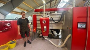 Kent Tore Rusdal med Lely A5. Hovsherad 2025