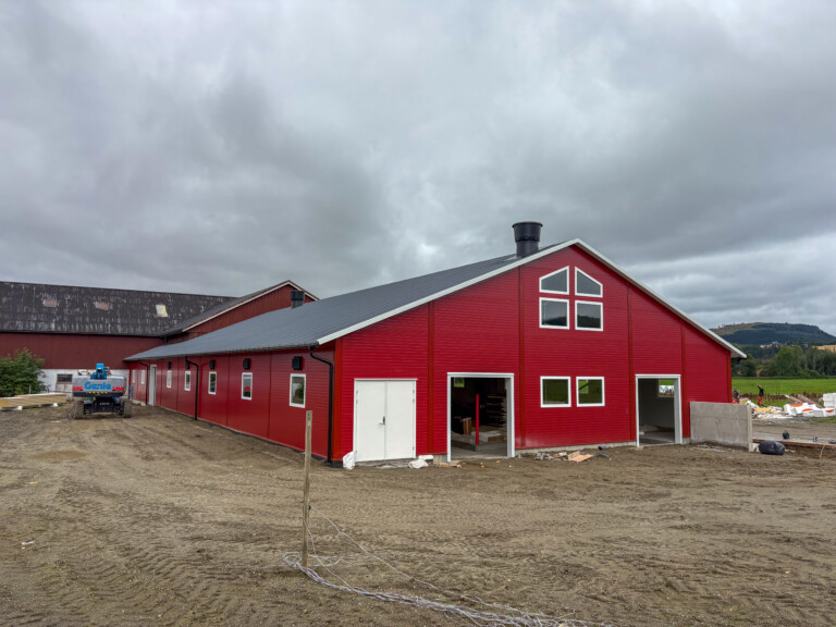 Tilbygg på Stiklestad i Verdal