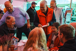 DSC01850 Per Olav Hunskaar, Trygve Bore og Åge Stenumgård. Dyrsku’n 2025