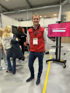 Kjetil Slettebø på yrkessmessa "Hå Level Up", oktober 2025