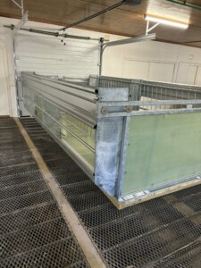 Fôrkasse hos Anette og Fredrik Kirkelund i Hernes, 2025