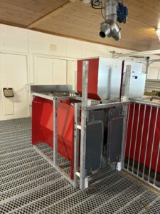 BioControl kraftfôrstasjon hos Anette og Fredrik Kirkelund i Hernes, 2025