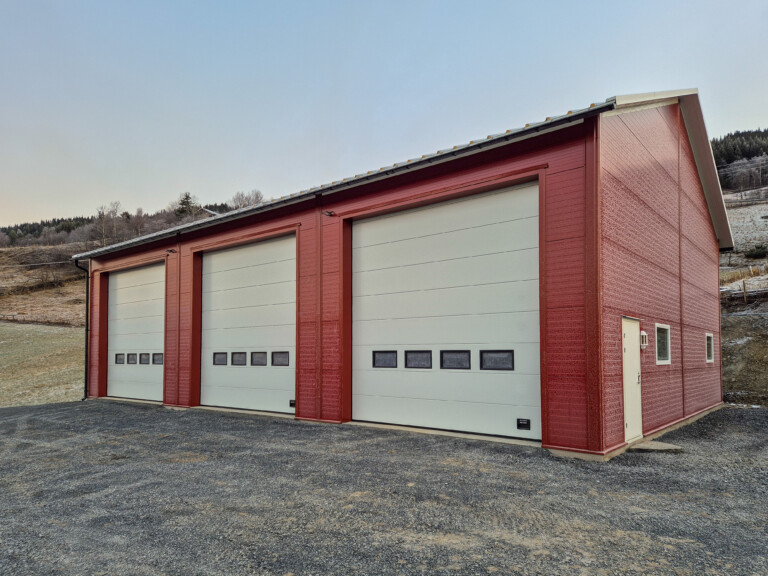 Lagerbygg ferdigstilt på rekordtid