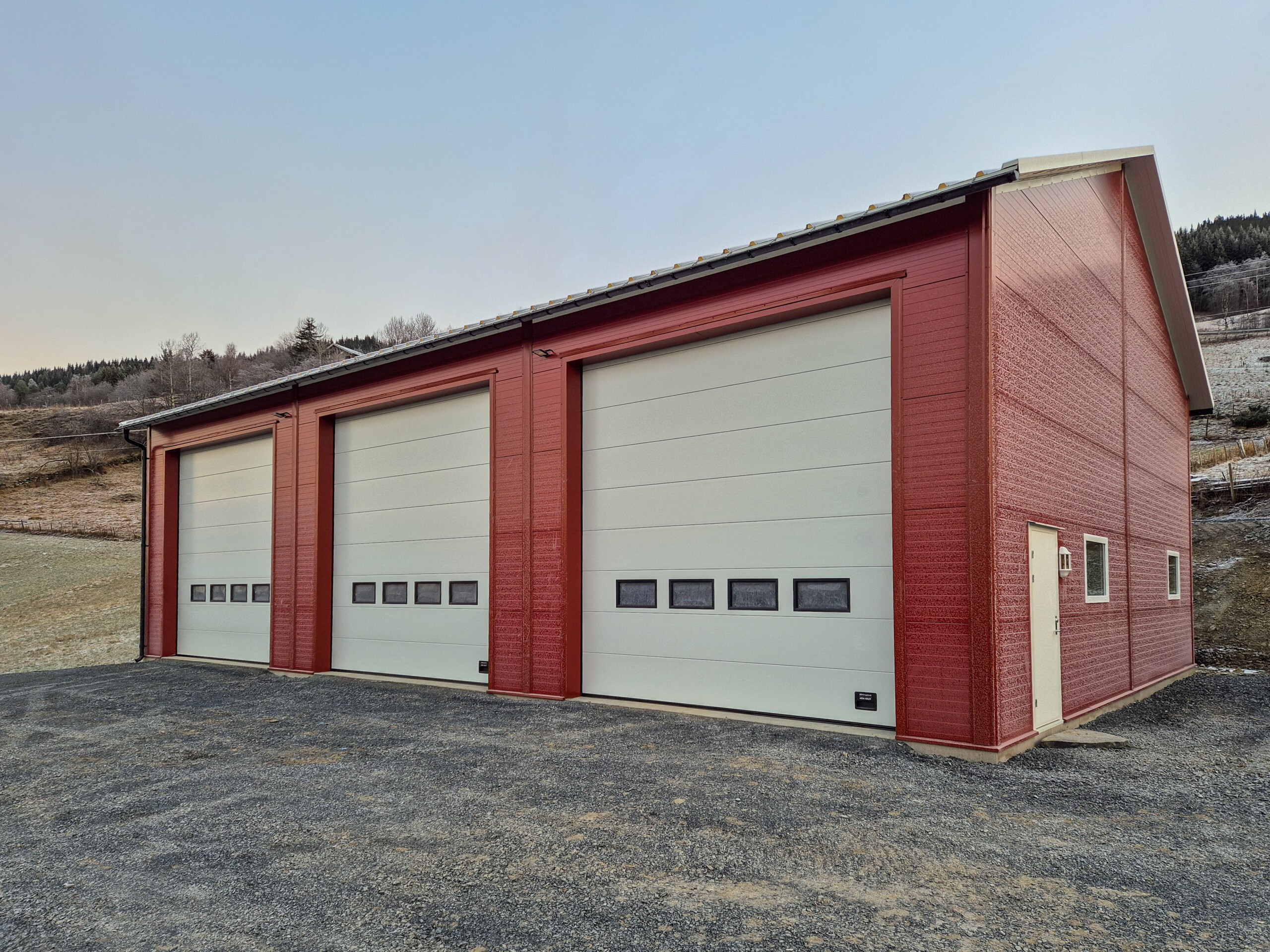 Lagerbygg ferdigstilt på rekordtid