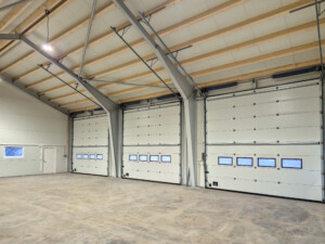 Lagerbygg hos Magne Stavenjord. Valdres, 2025. Fjøssystemer Bygg