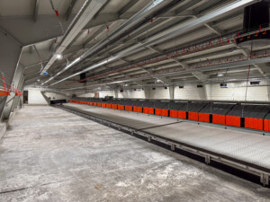 Rugeegghus hos Tom Erik Klevmo Staur. Snåsa, desember 2025