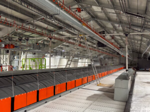 Rugeegghus hos Tom Erik Klevmo Staur. Snåsa, desember 2025