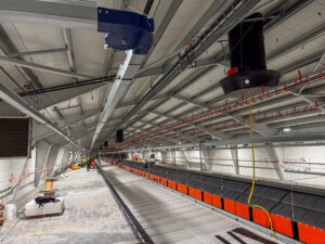 Rugeegghus hos Tom Erik Klevmo Staur. Snåsa, desember 2025