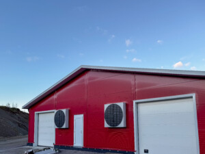 Rugeegghus hos Tom Erik Klevmo Staur. Snåsa, desember 2025