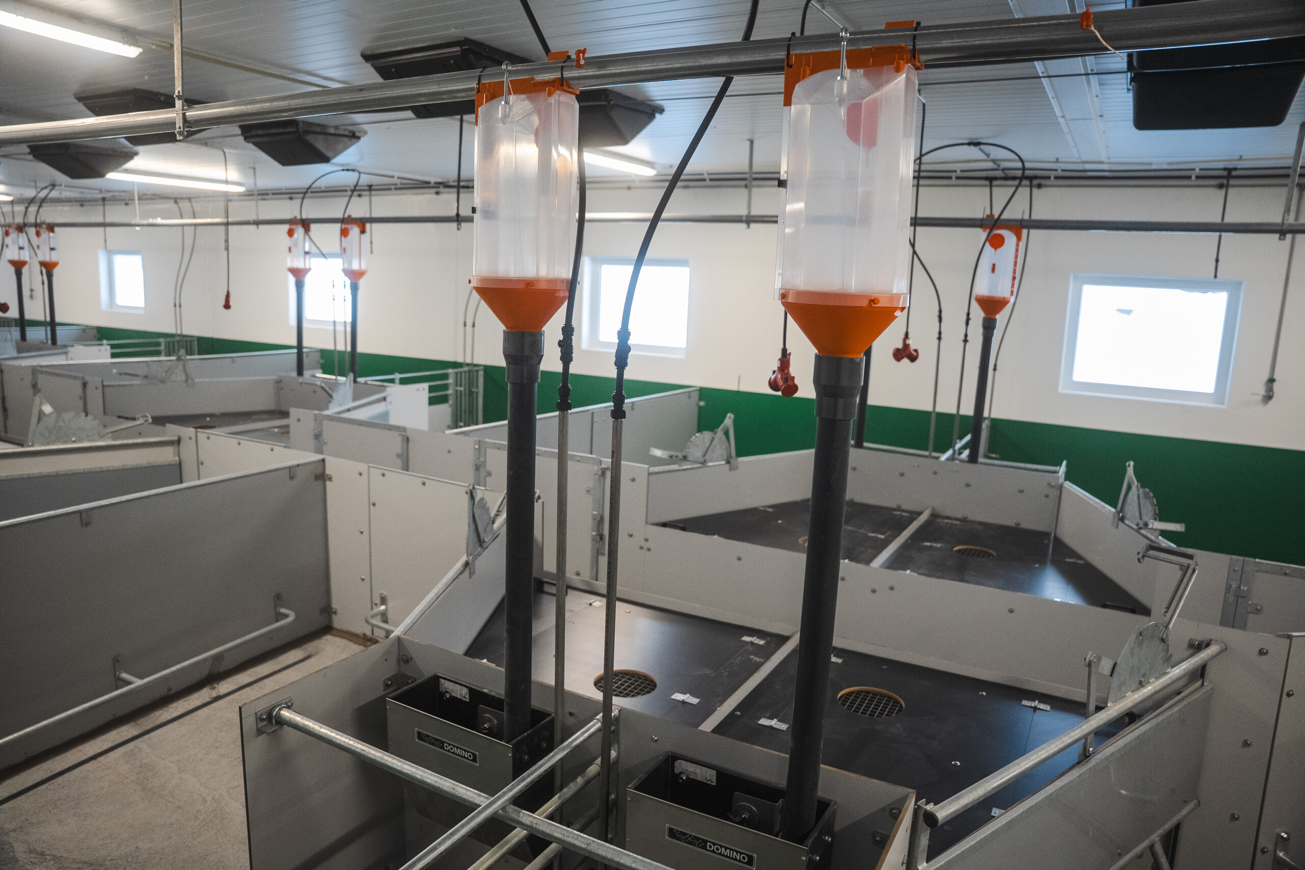 Tørrfôringsanlegg til gris