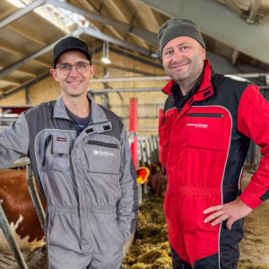 Brukt melkerobot og nytt fjøs hos Sigve René Ulstein