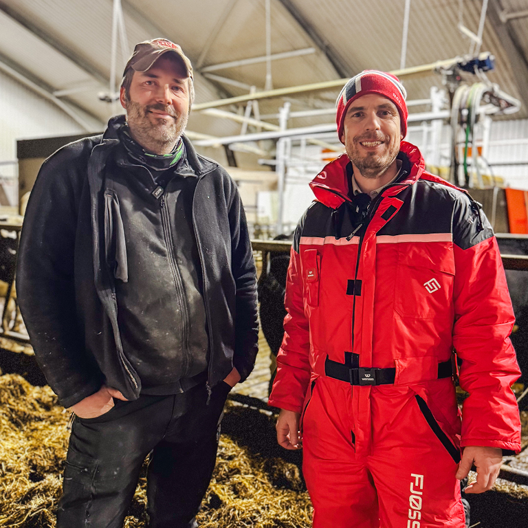 Første i Norge med Lely A5 Next og automatisk melkefilter