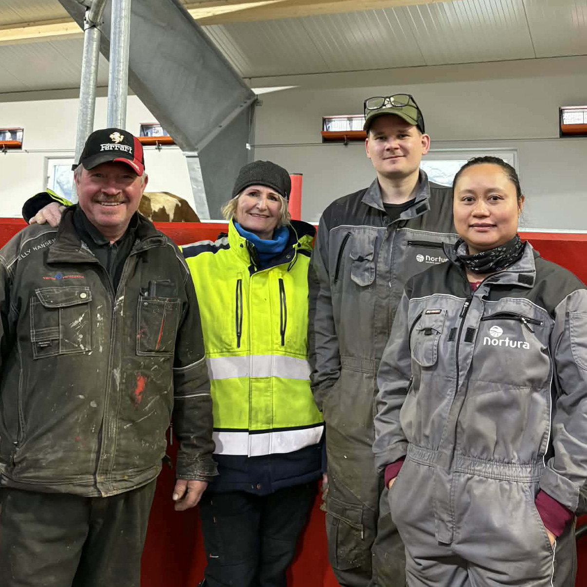 Nytt moderne robotfjøs hos Svein Inge Egeland