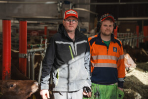 Svein Tore og Hans Jakob Sveen. Vågå, mars 2026