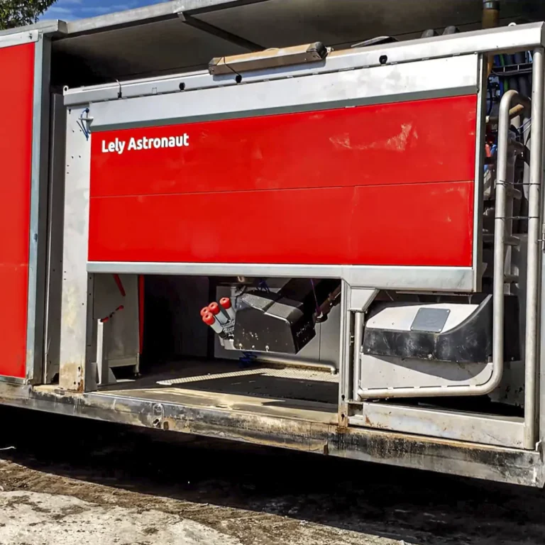 mobil melkerobot fra Lely
