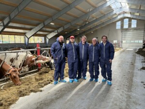 Tysk kvalitetsbesøk hos Fjøssystemer