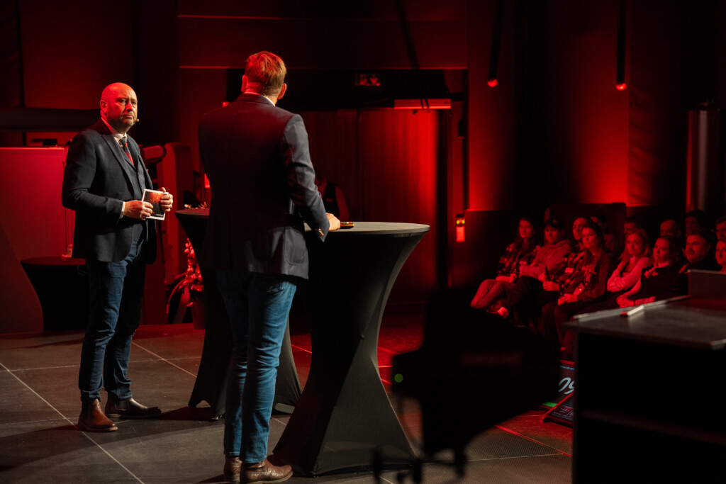 Kjetil Olsen og Andre Stenumgård. Lely congress 2026