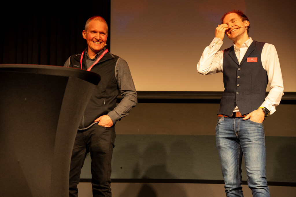 Bjørn Jordet og Håvard Lien Kårjord. Lely Congress 2026