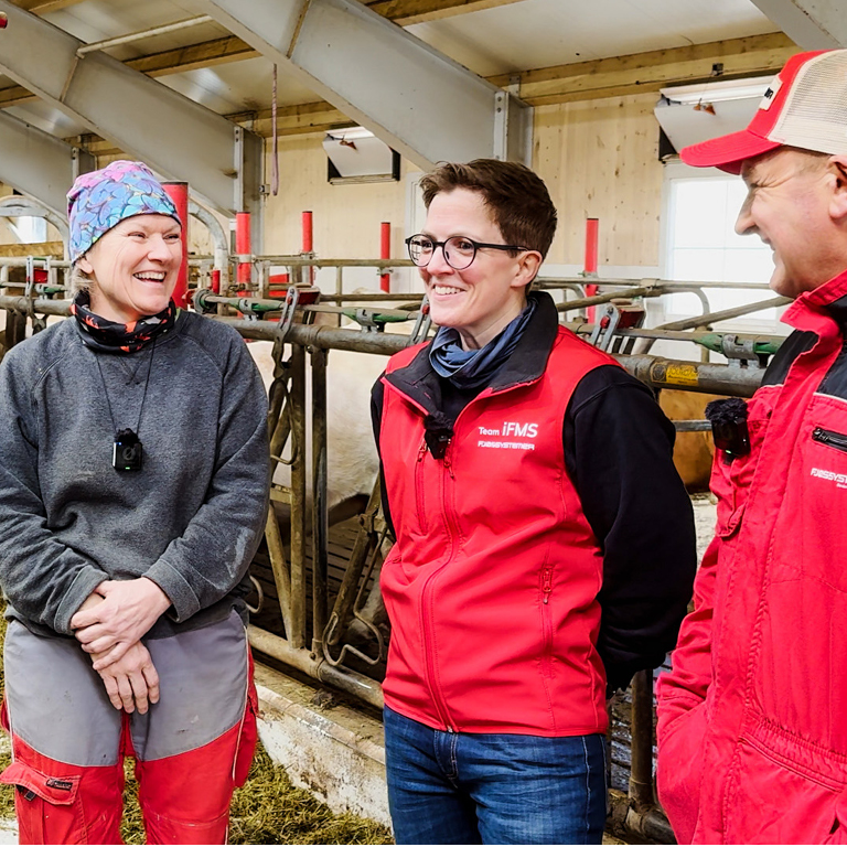 Økt melkeytelse hos Visteroa Samdrift