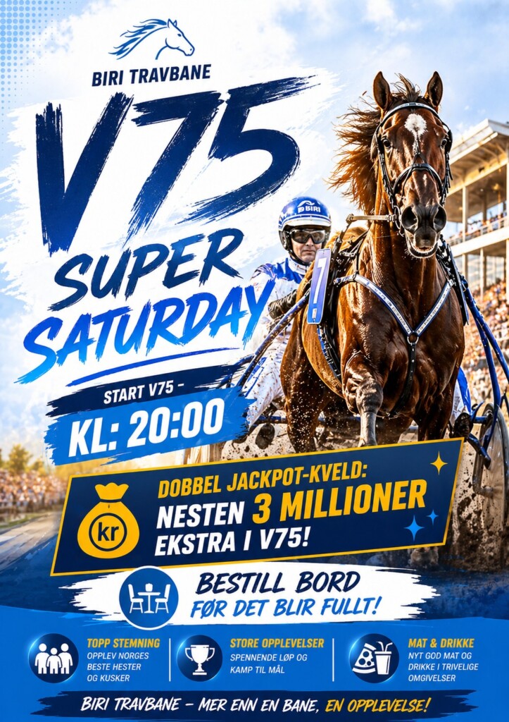 V75 Biri Travbane, mai 2026